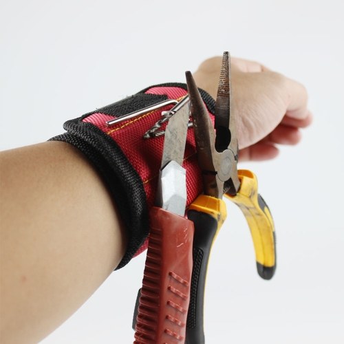 

1680D Magnetic Wristband Portable Magnet Belt Screw Nails Drills Bits Holder Tool Repair Kit