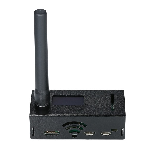 Mini Placa de Expansão MMDVM Hotspot Spot Estação de Rádio Wifi Modem de Voz Digital com o Caso para P25 DMR Raspberry Pi YSF