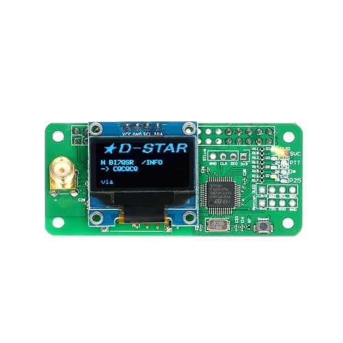 

Mini MMDVM Hotspot Expansion Board Spot Radio Station Wifi Digital Voice Modem with Case for P25 DMR YSF Raspberry Pi