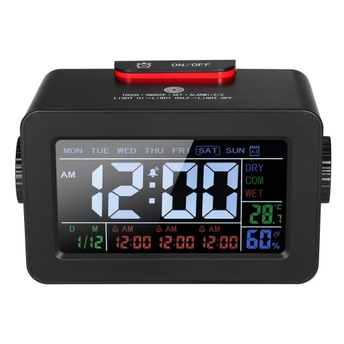 Horloge LCD Hygromètre Digital Thermometer