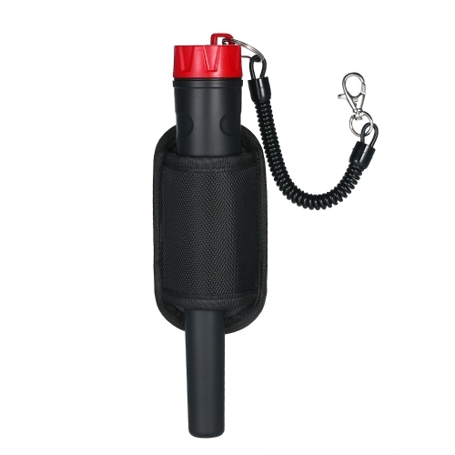 Handheld Pinpointer Metal Detector Portable Pin Pointer Waterproof Metal Pointer Treasure Hunting Tool Metal Locator Buzzer Vibration Automatic Tuning with Belt Holster