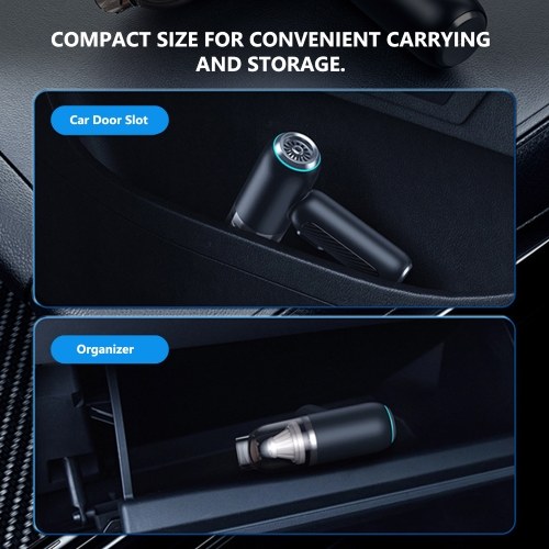 Multifunctional Car Vacuum Cleaner Portable Brushless Motor 98000rpm Vacuum Cleaner Home Cordless Dual Use Vacuum Cleaner High Power Vacuum Cleaner with LED Light