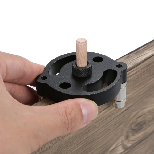Hole Locator Kit Hole Positioner Tool with 6/8/10mm Drill Sleeve Set Woodworking Jig Kit Wood Pocket Hole Drilling Woodworking Guide