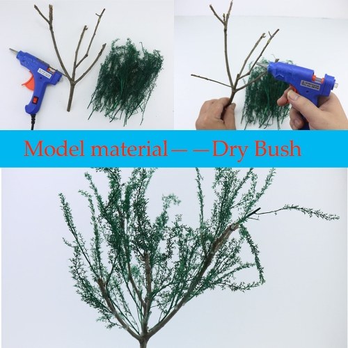

Dry Bush Scene Model Tree Platform Simulation Vegetation DIY Material Sand Table Making Railway Layout Decoration