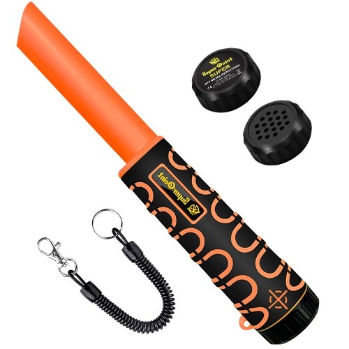 Handheld Underground Metal Detector Portable Detector IP68 Waterproof Level Outdoor Treasure Locator Rod 3 Alarm Modes 360° Massive Scanning Underwater Metal Detector