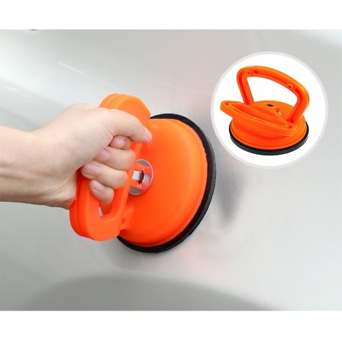 

Suction Cup Single Claw Pulling Sucker for Handling Ceramic Tile Glass Large Size Pull Sucker for Automobile Concave Repair Orange