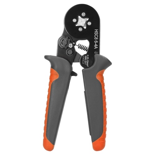 HSC8 6-4 0.25-10m㎡ AWG23-7 Ferrule Crimping Tool Kit High Hardness Crimper Plier