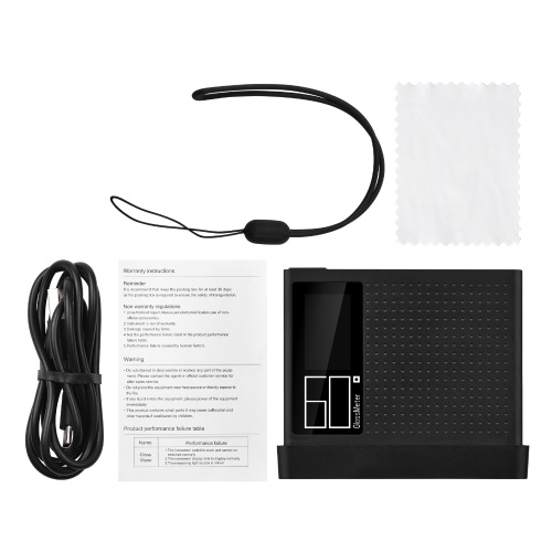 

High Precision Gloss Meter 60° Portable Glossmeter with Self-calibration/Fast Measurement/Continuous Measurement Surface Measuring Glarimeter for Stone Tile Car Paints Plastics Polished Metal Surface