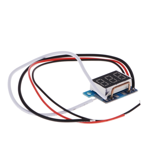 

DC0-9.99A Digital Current Display Module LED Panel Meter Ammeter Gauge Red