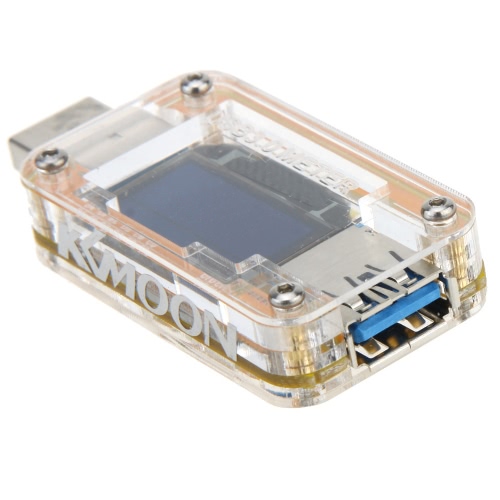 

KKmoon USB 3.0 OLED Зарядное устройство Напряжение Ток питания Емкость Амперметр метр с подсветкой