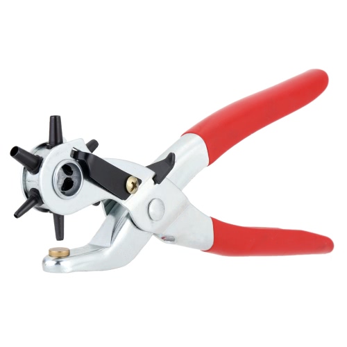 Hole Punching Machine 9'' Punch Plier Round Hole Perforator Tool Make Hole Puncher for Watchband