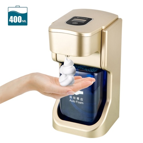 

Automatic Foaming Soap Dispenser Touchless Soap Dispenser with Infrared Motion Sensor 14oz/400ml Volume Control Soap Pump for Bathroom Kitchen Hotel Restaurant