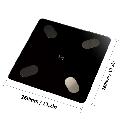 

USB Rechargeable Intelligent BT Digital Body Fat Electronic Scale