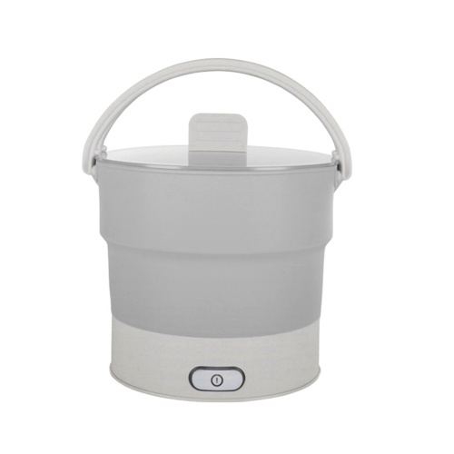 

800ml Electric Kettle Silicone Foldable Portable Travel Camping Water Heating Boiler Tea Pot Heaters