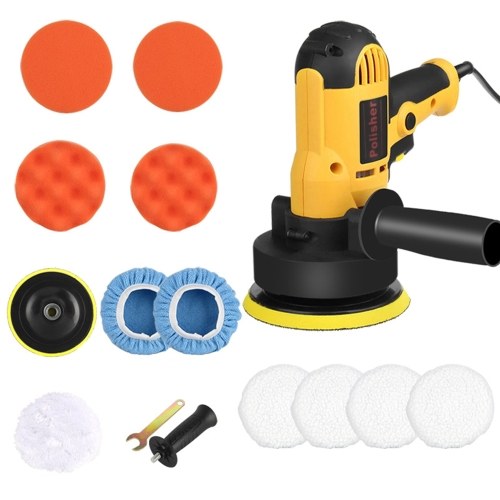 

Stepless Speed Adjustable Car Polisher Auto Polishing Machine High Efficiency Waxing Tool