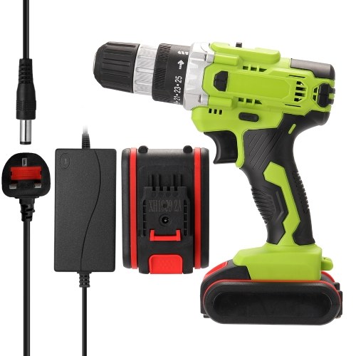 

21V Multifunctional Electric Cordless Drill High-power Lithium Battery Wireless Rechargeable Hand Drills Home DIY Electric Power Tools