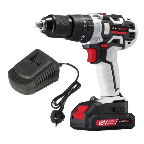 

Cordless Drill Driver Handheld Portable 18V Electric Drill Variable Speed Brushless Drill LED Light 21+3 Torque with 2000mAh Lithium-ion Battery