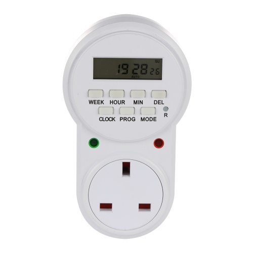 UK Stecker Smart Steckdose Digital Timer Switch