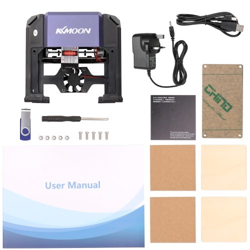 

KKmoon DIY Compact Automatic Desktop Laser Engraving Machine