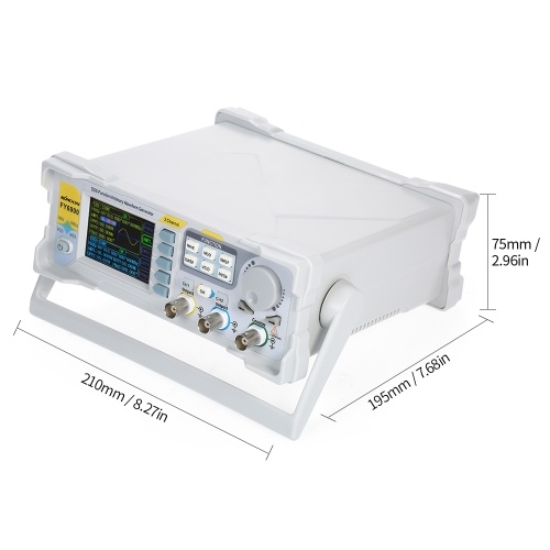 

KKmoon 20MHz High Precision DDS Generator Digital DDS Dual-channel Signal Generator Function Signal/Arbitrary Waveform Generator Pulse Signal Source 250MSa/s Frequency Meter VCO Burst AM/PM/FM/ASK/FSK/PSK Modulation Function Signal Generator