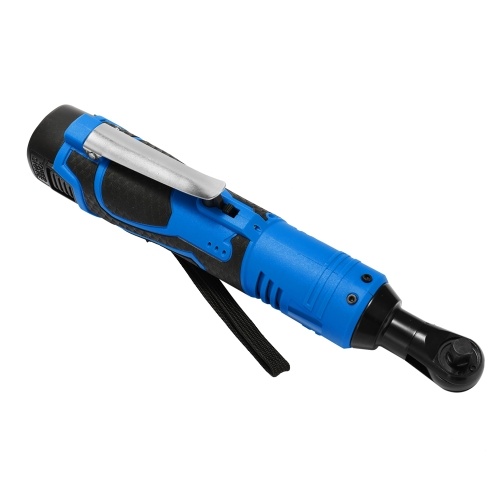 

18V Multifunctional Cordless Rechargeable Electric Wrench 3/8 Inch Right Angle Electric Ratchet Wrenches with LED Light
