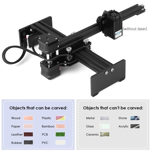 

Desktop Laser Engraver Portable Engraving Carving Machine Mini Carver DIY Laser Logo Mark Printer Working Area 170*200mm