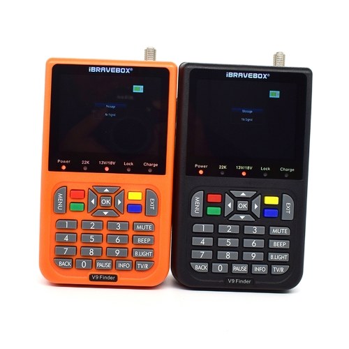 

V9 Finder Digital Satellite Finder LCD Satellite Finder Digital Satellite Signal Finder Meter Satellite Meter Satellite Finder 3.5 inch LCD Digital Display Satellite Television