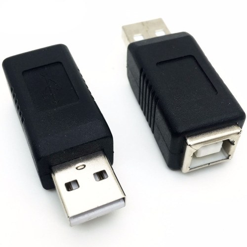 

USB2.0 A Female to USB2.0 B Female Printer Scanner Adapter Converter Connector
