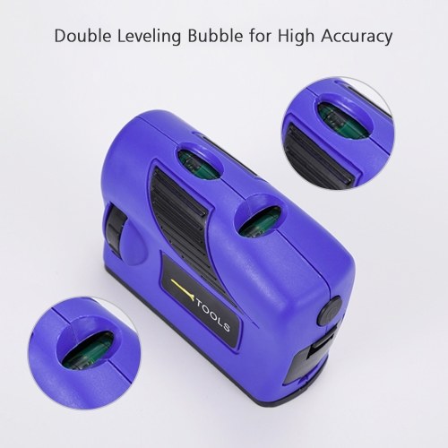 

Level Measuring Tool One Key Control Horizontal Vertical Cross Lines for House Room Square Construction