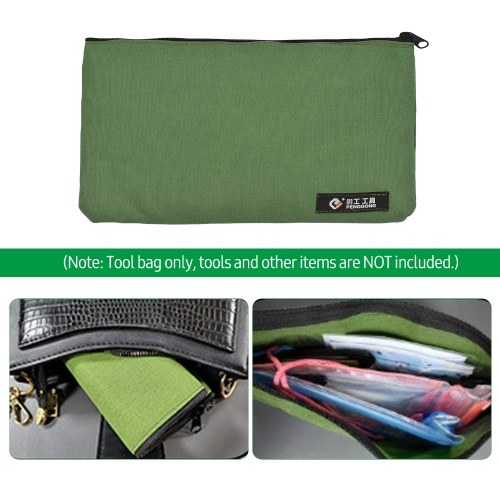 

PENGGONG Tool Storage Bag Small Tool Pouch Zipper Bag Electrician Woodworking Toolbag Organizer