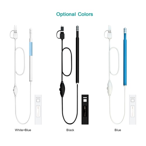 

Wireless WiFi Ear Cleaning Earpick Endoscope 5.5mm 720P Lens Earwax Clean Tool Ear Nose Medical Borescope Inspection Camera HD 1.3