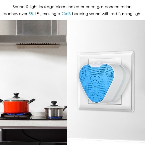 

Mini Natural Gas Detector Combustible Gas Leakage Alarm Monitor Sniffer