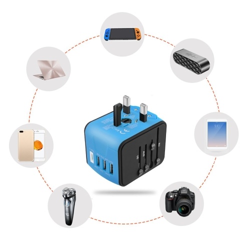 

Mini Size Lightweight Portable 2000W Universal Travel Adapter International Power Adapters