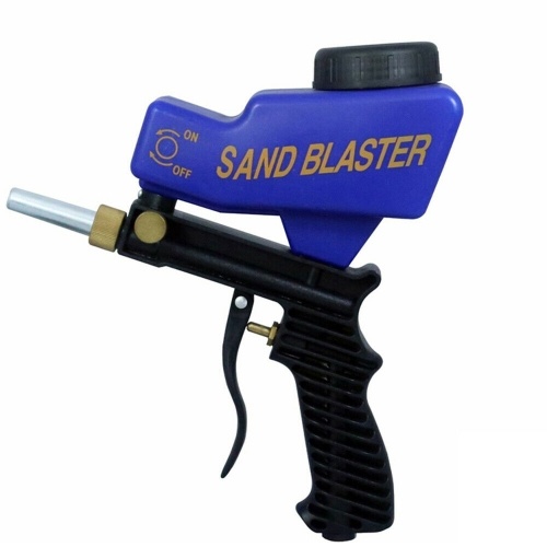 Portable Gravitation Sandblasting Machine Pneumatic Sand Blasting Set Rustproof Sandblaster Small Sandblasting Machine