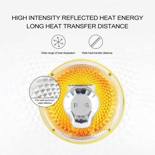 

Mini Home Heater Portable Electric Air Heaters Warm Fan Desktop Warmer for Winter Household Bathroom