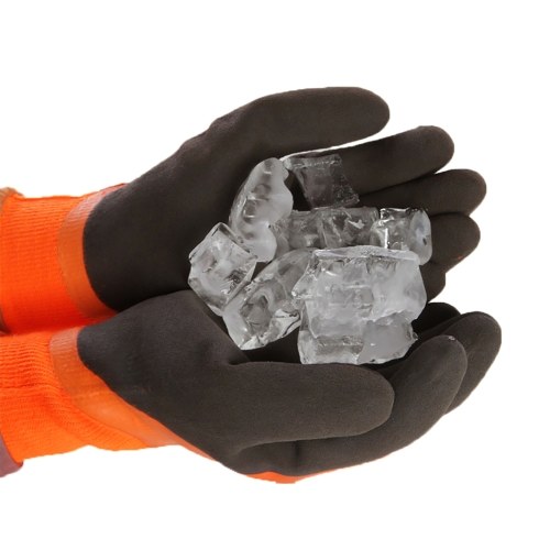 

Wonder Grip WG-338 Thermo Plus Coldproof Work Gloves Double Layer Latex Coated