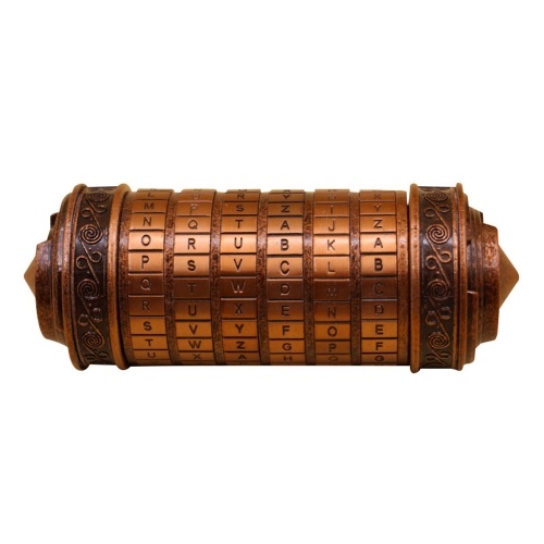 

Retro Birthday Valentine Gift Box Cylinder Lockbox Alphabet Code Locks