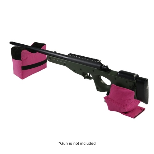 

Shooting Rest Bags Shooting Sandbag Outdoor Tactical Shooting Sandbag Rest Set Portable Unfilled Front & Rear Bags Set