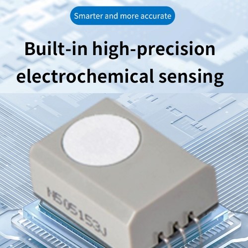 Electrochemical Formaldehyde Sensor Air Quality Detector HCHO TVOC CO2 Tester High Precise Temperature Humidity Test Meter with Voice Alarm Function 