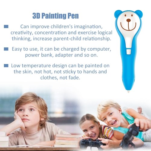 

Multifunctional Wireless 3D Printing Painting Pen