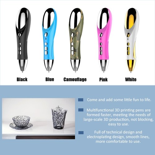 

Intelligent Adjustable Speed 3D printing pen Stereo Painting Pen