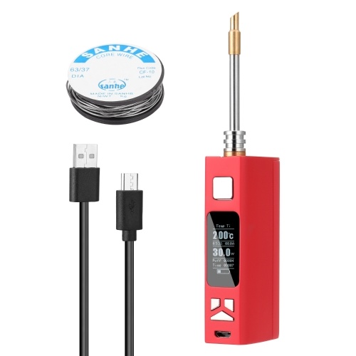 

Household Mini Portable Soldering Iron USB Rechargeable Electric Welding Pen