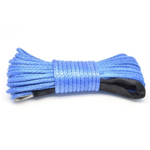 

15m Winch Rope 7700lb Pull Line Cable Nylon Towing Rope Car Wash Maintenance String for ATV UTV Off-Road