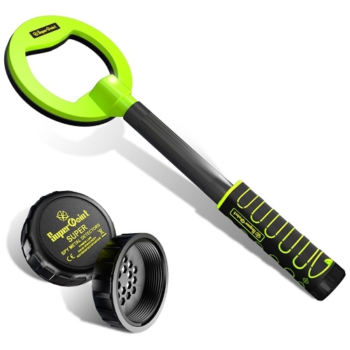 

USB Rechargable Handheld Metal Detector Underwater Treasure Finder 5.9 Inch Search Coil Dive Mode Waterproof Outdoor Treasure Finder IP68 Waterproof Level Sound Vibrations Alarm Function with LED Lights