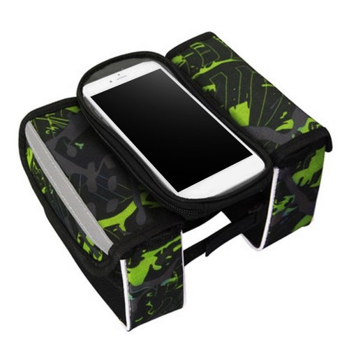 

Bike Saddle Bag Cycling Top Tube Bag Waterproof Transparent PVC Phone Protection Bag for Bikers