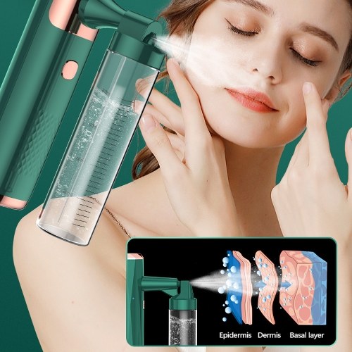 

Portable 80ml Capacity Face High Pressure Oxygen Sprayer Nano-Mist Sprayer