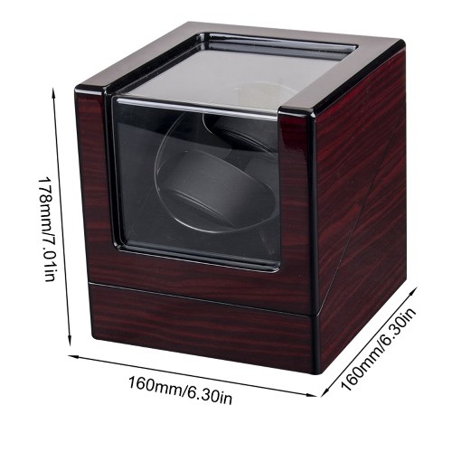 

USB Mechanical Watch Automatic Winding Up Box Mini Watch Winder Holder Shaker Display Storage Organizer