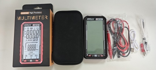 ANENG 620C Digital Multimeter 6000 Counts Transistor Testers True RMS Auto Electrical Capacitance Meter AC/DC Ammeter Voltmeter 