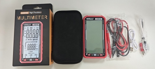 ANENG 620C Digital Multimeter 6000 Counts Transistor Testers True RMS Auto Electrical Capacitance Meter AC/DC Ammeter Voltmeter 