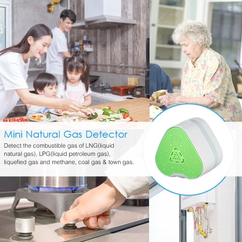 

Mini Natural Gas Detector Combustible Gas Leakage Alarm Monitor Sniffer